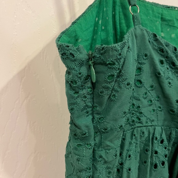 Dress Forum Green Eyelet Dress - Picture 4 of 5